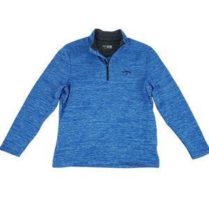Callaway Blue Quarter-Zip Men's Shirt
